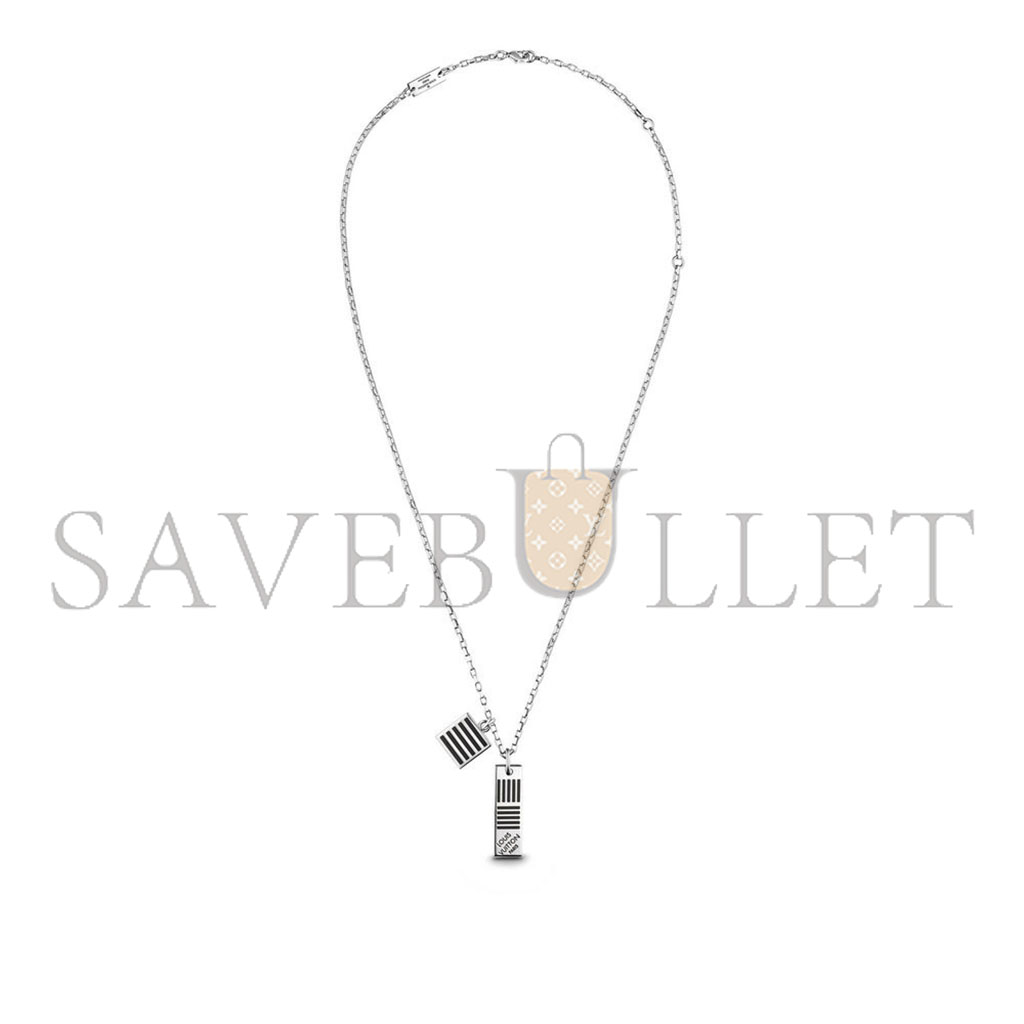 l**is V*t*n damier black necklace m62490